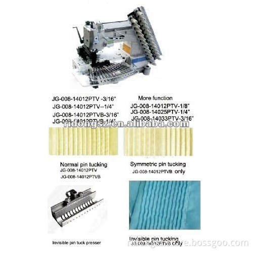 12 Needle Pin Tuck Machine (PTV Attachment)